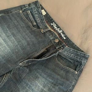 A pair of Flag & Anthem Jeans